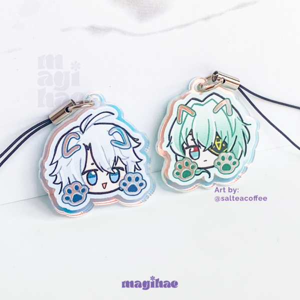 Iridescent Holo Phone Strap