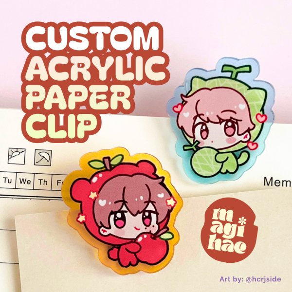Acrylic Paper Clip