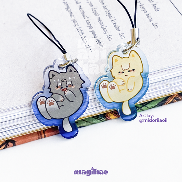 Translucent Acrylic Phone Strap