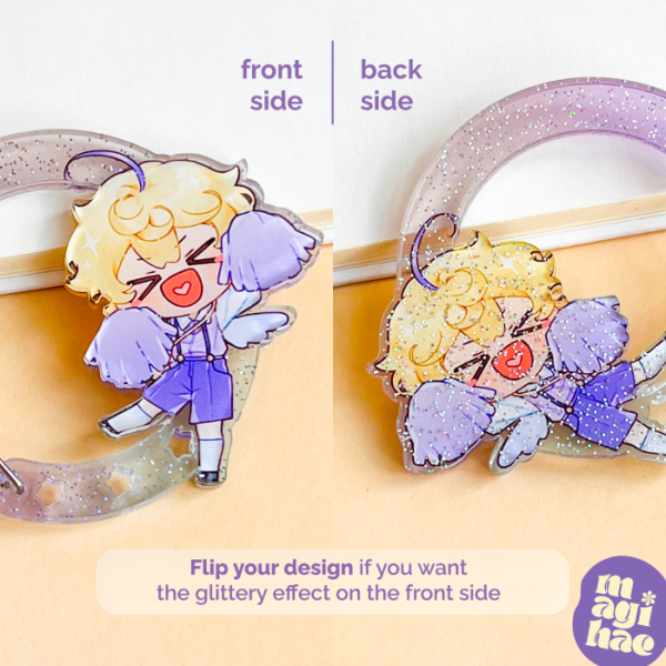 Glitter Carabiner