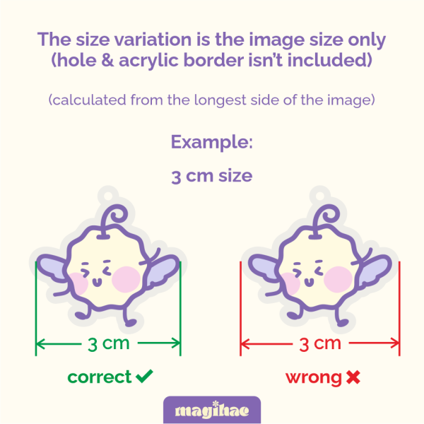 Iridescent Holo Keychain