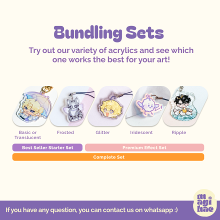 Acrylic Sample Bundling