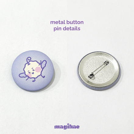 Metal Button Pin
