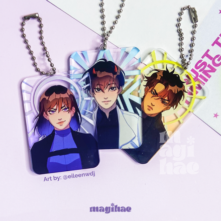Translucent Acrylic Keychain