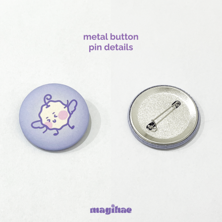 Metal Button Pin
